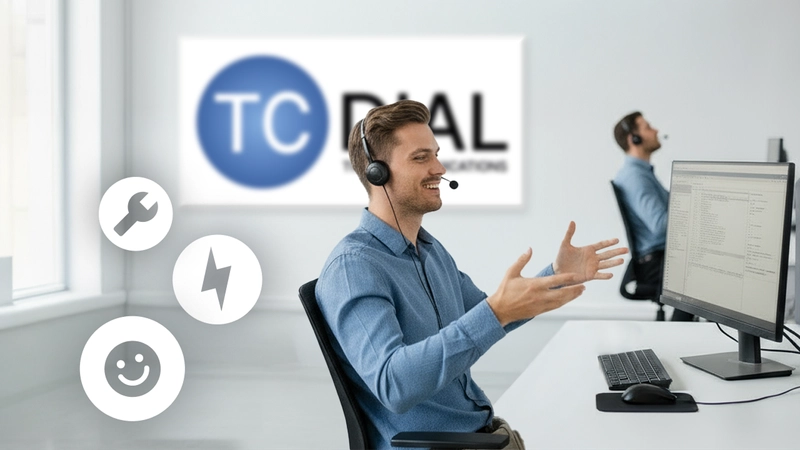 Mężczyzna siedzący przed komputerem w pozie przypominającej tłumaczenie problemu.